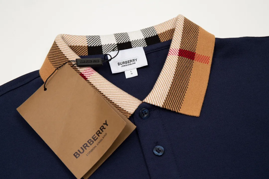 Burberry/ New Arrival Polo ！ ， polo ，Classic ， Versatile ， ， ！， ， Breathable， ， ， ， ， Premium ！M-3XL :Royal Blue
